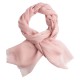 Zachte roze pashmina-omslagdoek in diamantbinding