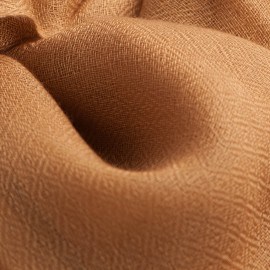 Karamel pashmina-omslagdoek in diamantbinding