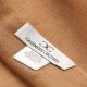 Karamel pashmina-omslagdoek in dubbeldraads keper – afbeelding 2