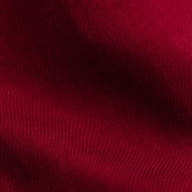 Bordeauxrode pashmina-omslagdoek in dubbeldraads kasjmier