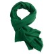 Donkergroene pashmina-sjaal in kasjmier