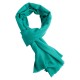 Turkooizen pashmina-sjaal in puur kasjmier