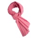 Roze keper geweven pashmina-sjaal