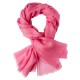 Roze dubbeldraads keper pashmina-omslagdoek