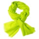 Limoengroene dubbeldraads keper pashmina-sjaal