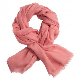 Roze diamant geweven pashmina-omslagdoek