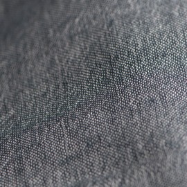 Geruite zijde/kasjmier-omslagdoek in blauwe en grijze kleuren
