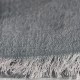 Geruite zijde/kasjmier-omslagdoek in blauwe en grijze kleuren – afbeelding 5