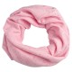 Roze gevlamde colsjaal in puur kasjmier