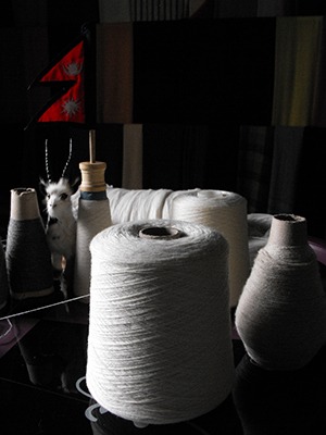 Cashmere garn